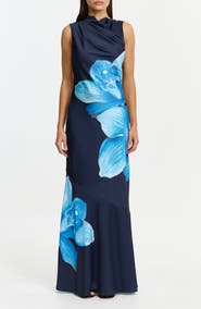 Significant Other Lana Floral Mermaid Gown