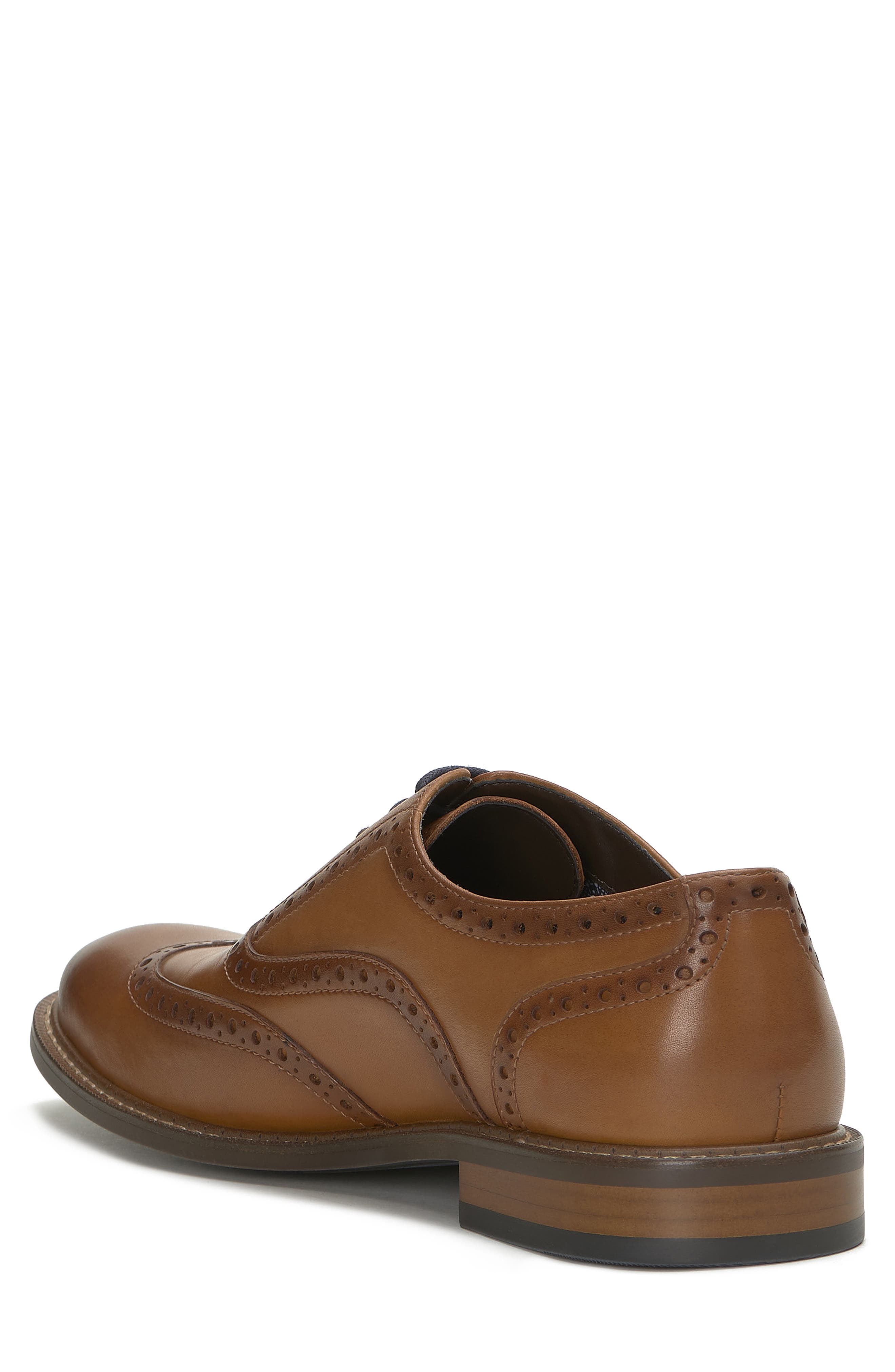 Vince Camuto Lazzarp Leather Oxford Shoe, Alternate, color, Brown 01