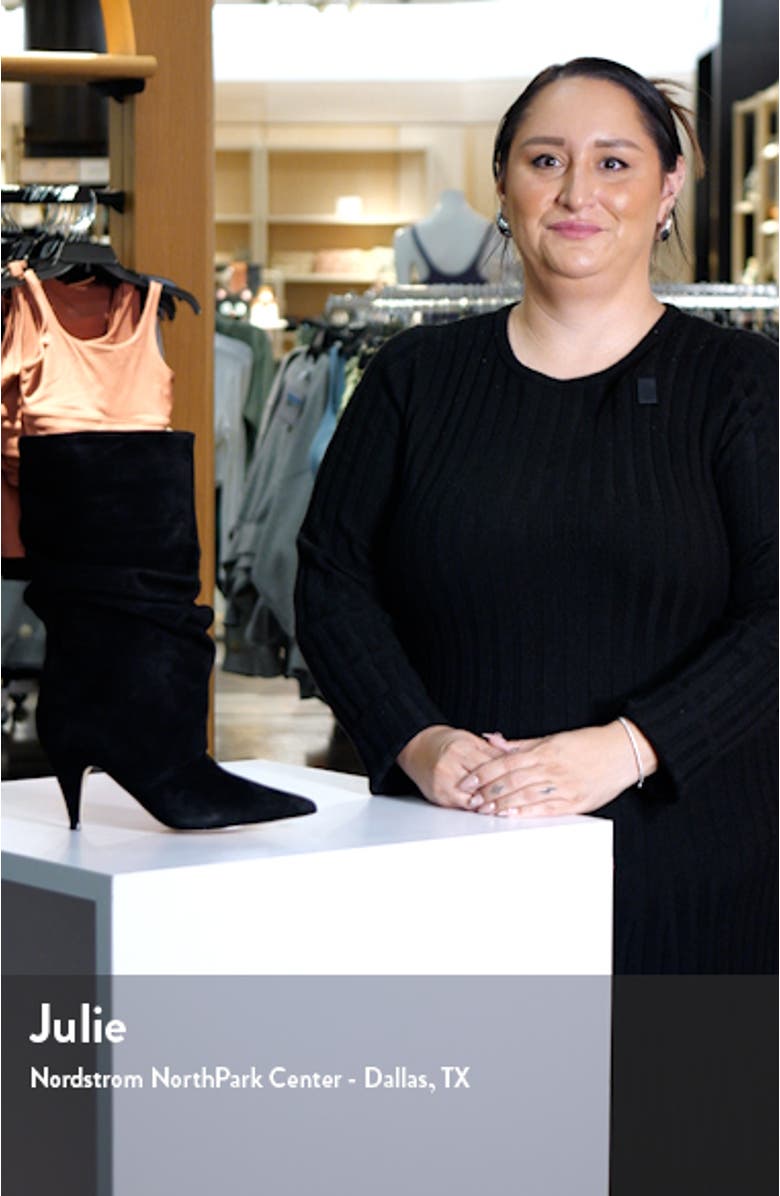 Paityn Slouch Pointed Toe Boot, sales video thumbnail