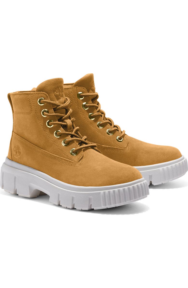 Timberland Greyfield Waterproof Leather Boot, Main, color,