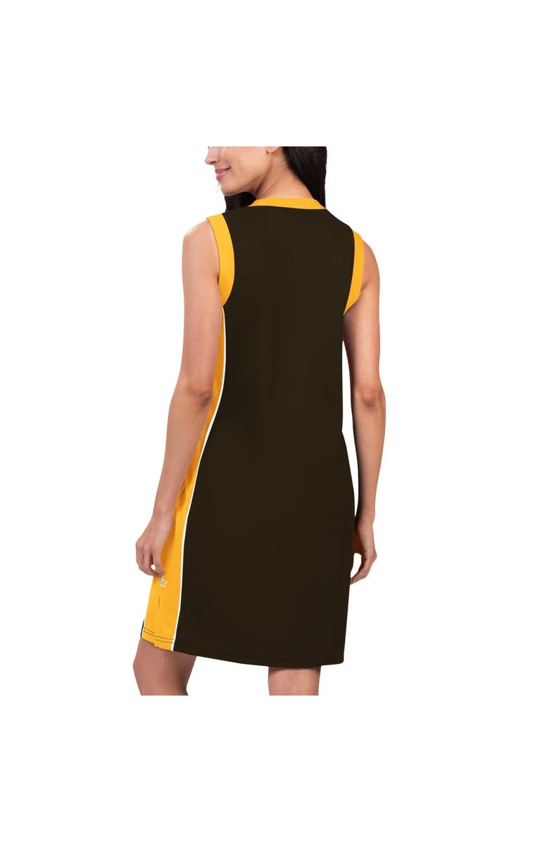 STARTER Women's Starter Brown San Diego Padres Slam Dunk Tank Sneaker Dress, Alternate, color, 