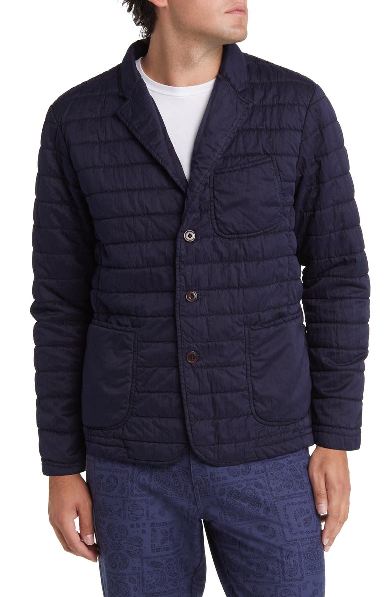 Peter Millar Greenwich Quilted Shirt Jacket, Alternate, color, 
