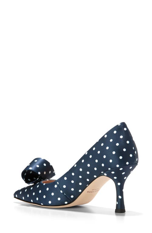 Cole Haan Florette Pointed Toe Pump In Blue