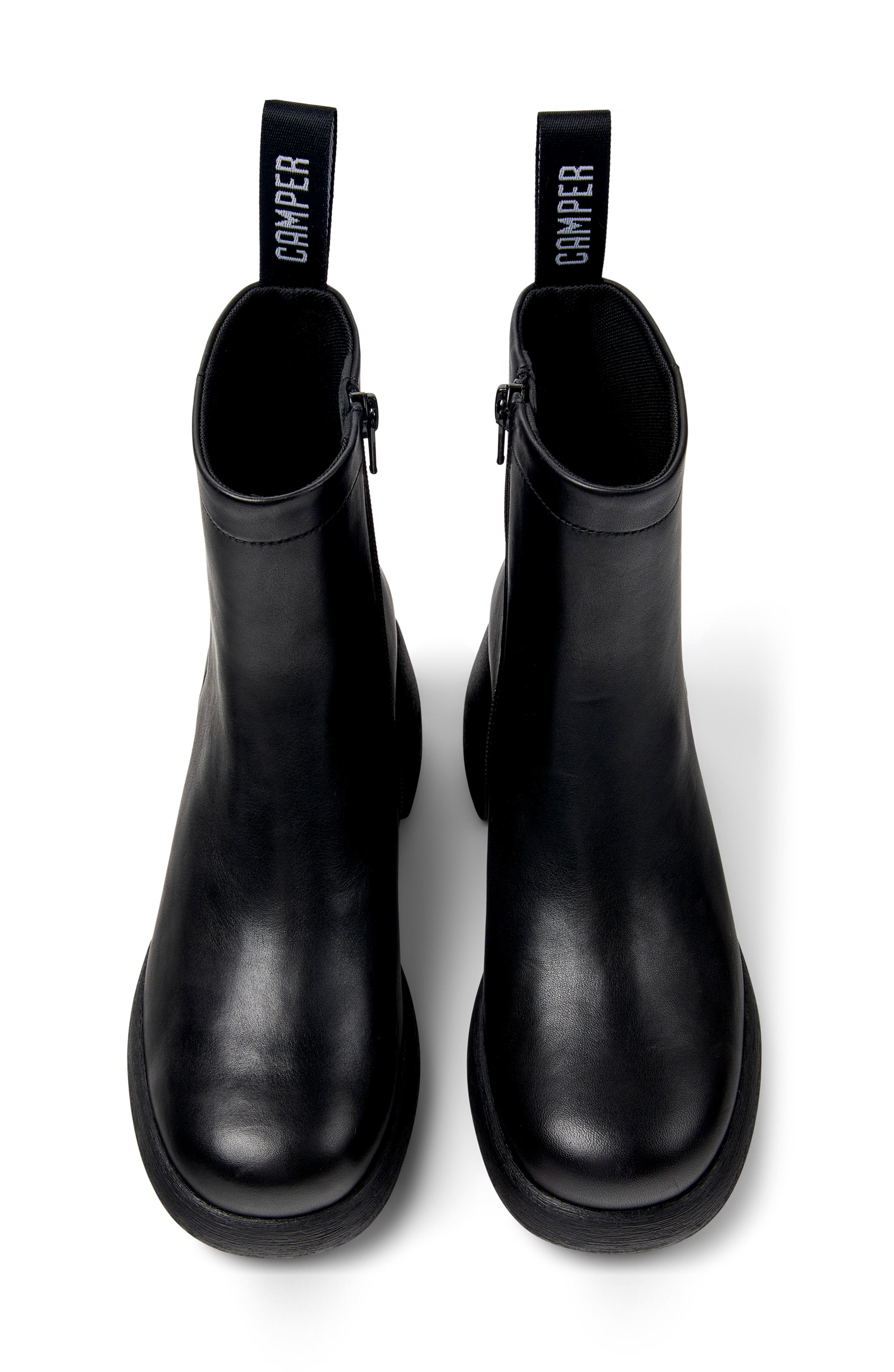 Camper Thelma Platform Bootie, Alternate, color, Black