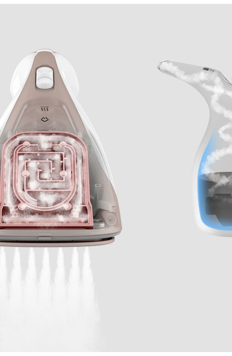 SALAV Rose Gold HS-100 Duopress Hand Held Garment Steamer & Iron, Alternate, color,