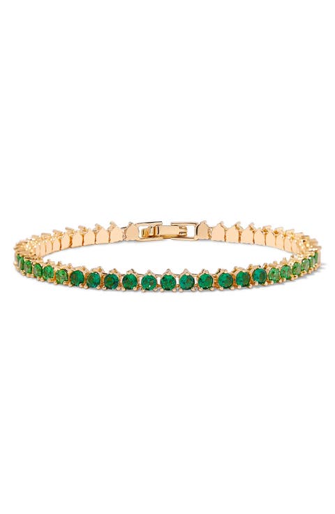 Isabella Birthstone Tennis Bracelet