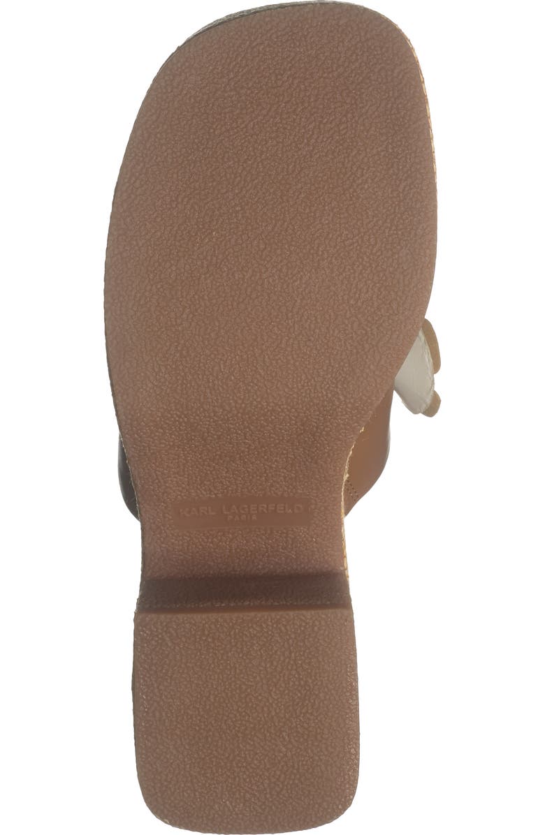 KARL LAGERFELD PARIS Moracco Double Band Sandal, Alternate, color, Tan