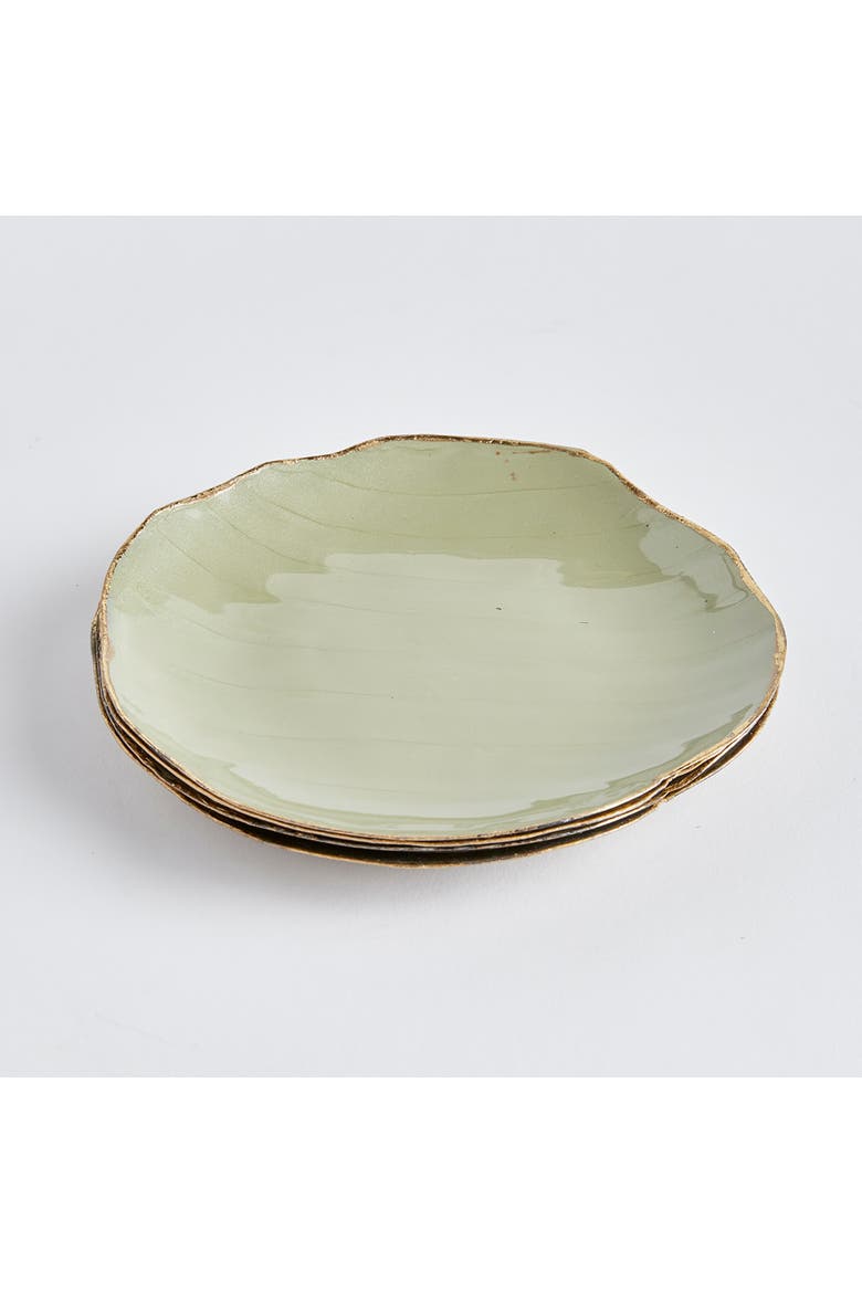 Kammie Decorative Petite Trays Set of 2, Alternate, color, Green