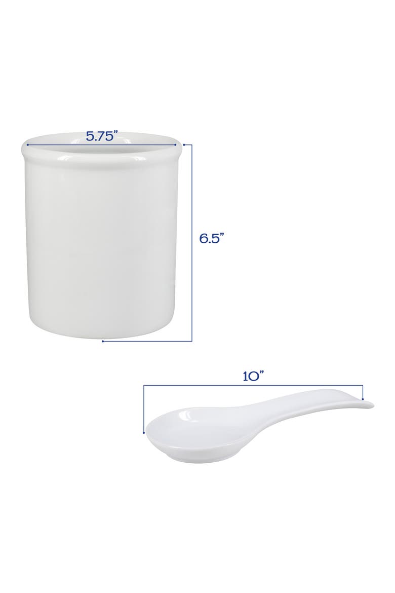 4-Piece Counter Accessory Set, Alternate, color, WHITE