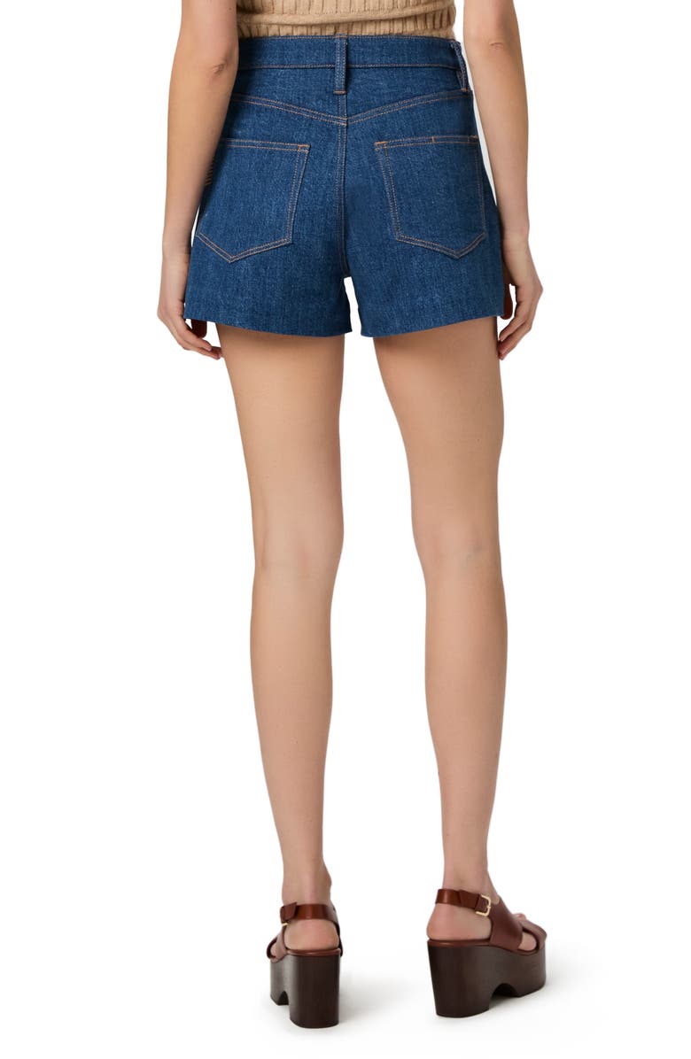 PAIGE Dani Ultra High Waist Denim Shorts, Alternate, color,