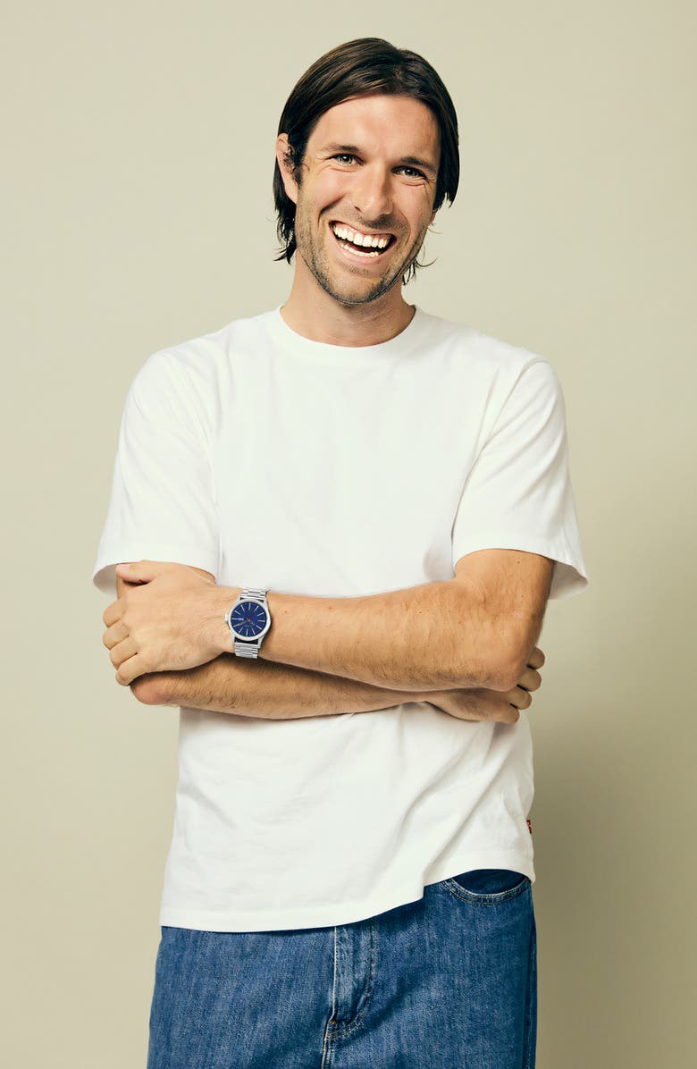 Nixon Sentry Bracelet Watch, 42mm, Alternate, color, 