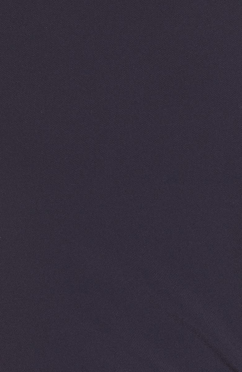 Tahari Side Tie Crepe Crop Jumpsuit, Alternate, color, 