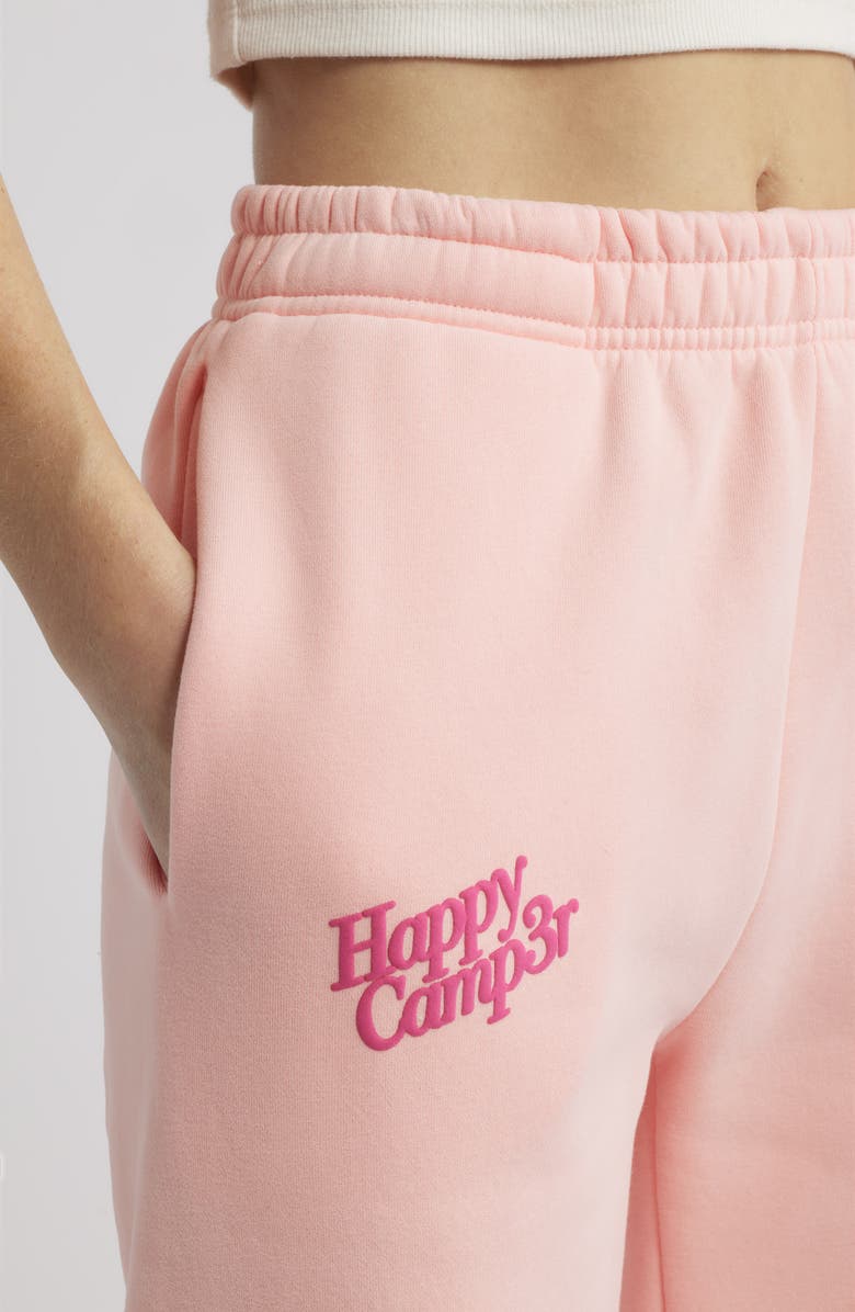 HAPPY CAMP3R Puff Series Core Logo Cotton Blend Joggers, Alternate, color, Snowy Strawberry