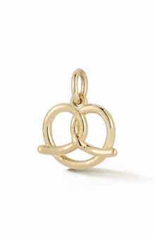 Ember Fine Jewelry 14K Gold Pretzel Charm