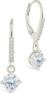 Sterling Forever Matilda Brilliant Cubic Zirconia Drop Earrings