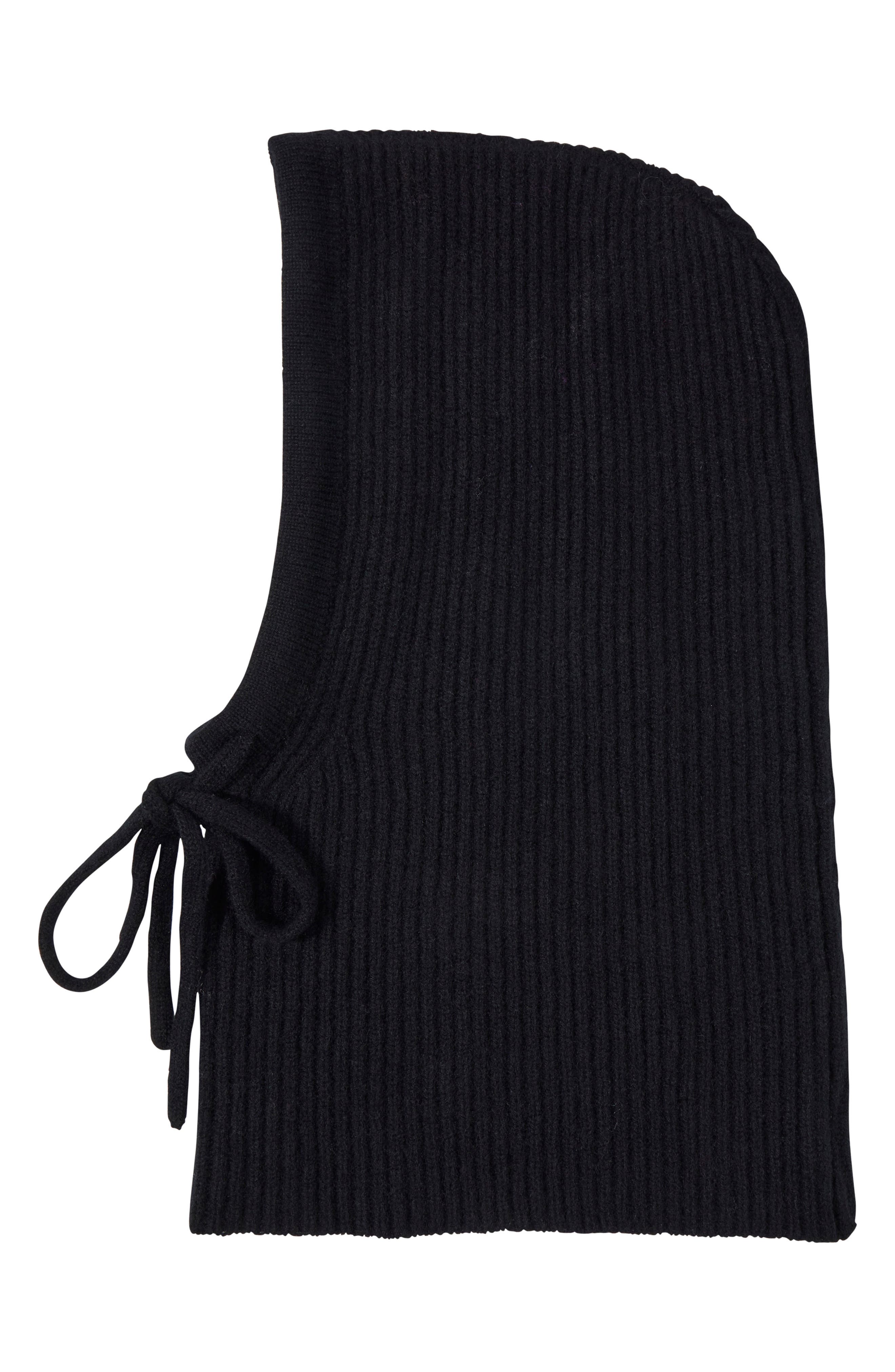 Amicale Cashmere Rib Knit Hood