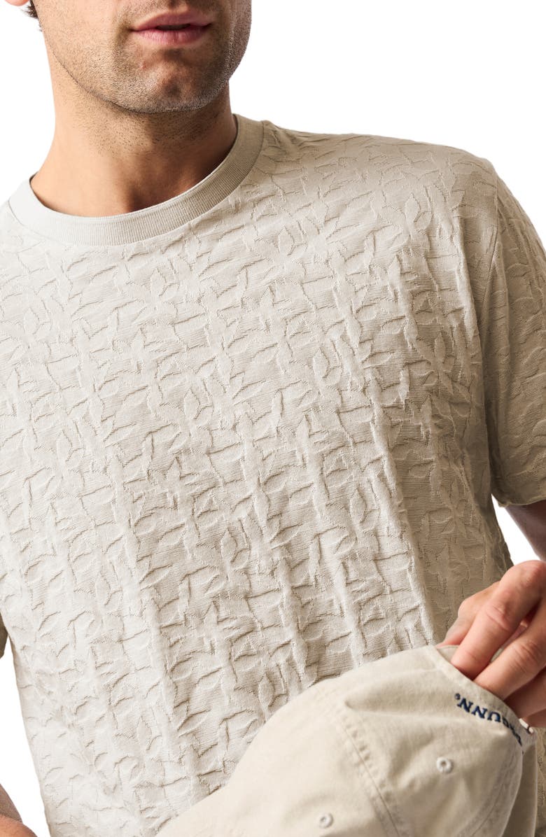 Rodd & Gunn Aylesbury Jacquard Knit T-Shirt, Alternate, color, Sand