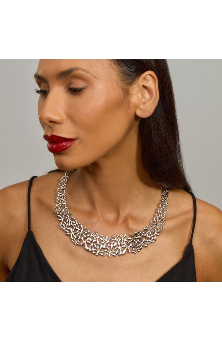 Lucy Quartermaine Multi Splash Necklace, Alternate, color, Sterling Silver