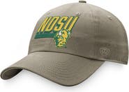 TOP OF THE WORLD Men's Top of the World Khaki NDSU Bison Slice Adjustable Hat