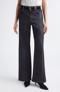 Eleventy High Waist Wide Leg Jeans