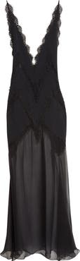 TOM FORD Enverse Satin Lace Slipdress