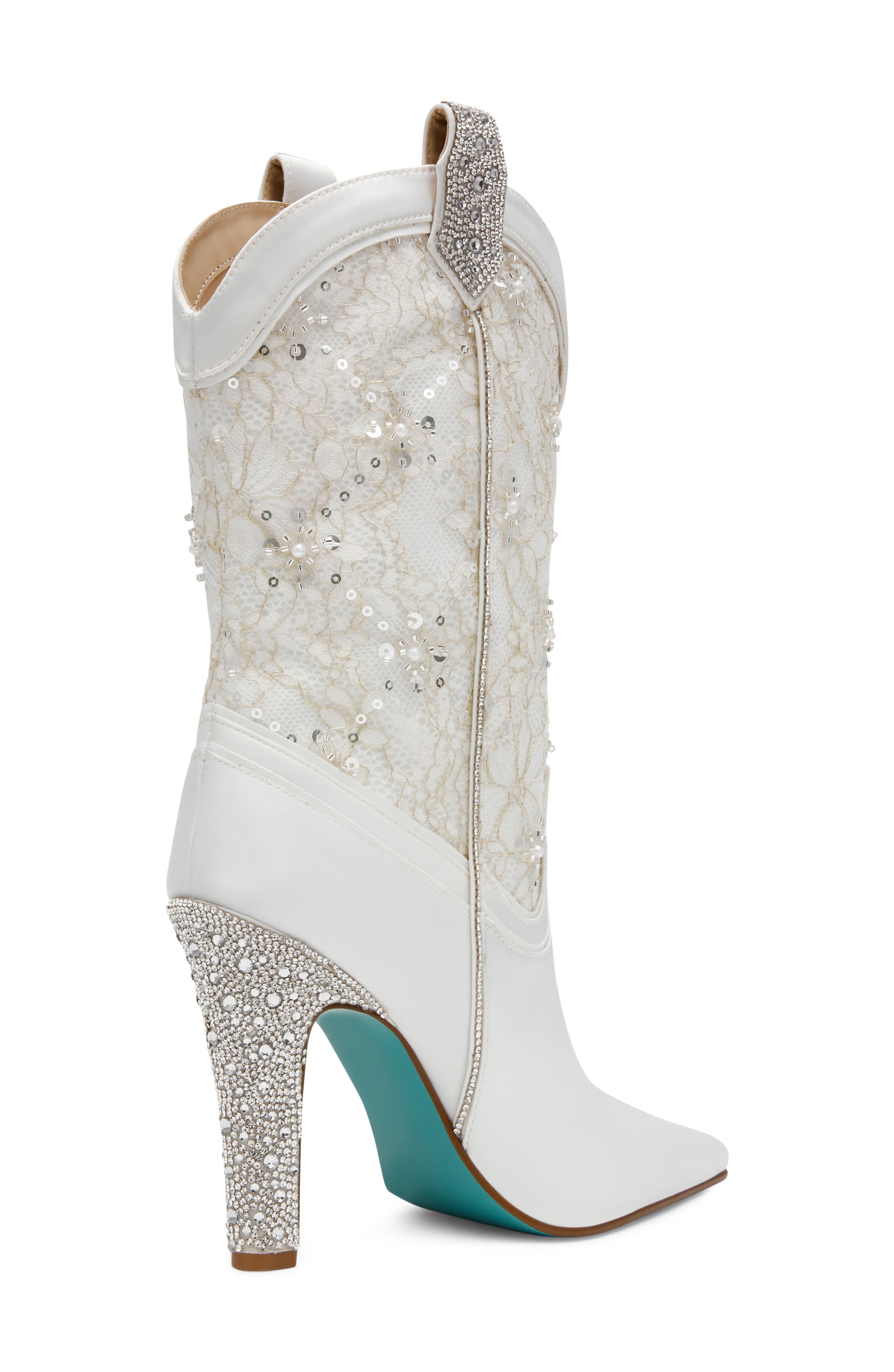 Bruno Western Boot, Alternate, color, IVORY