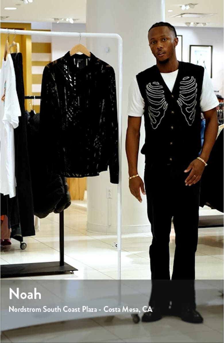 Phoenix Pleat Front Button-Up Shirt, sales video thumbnail