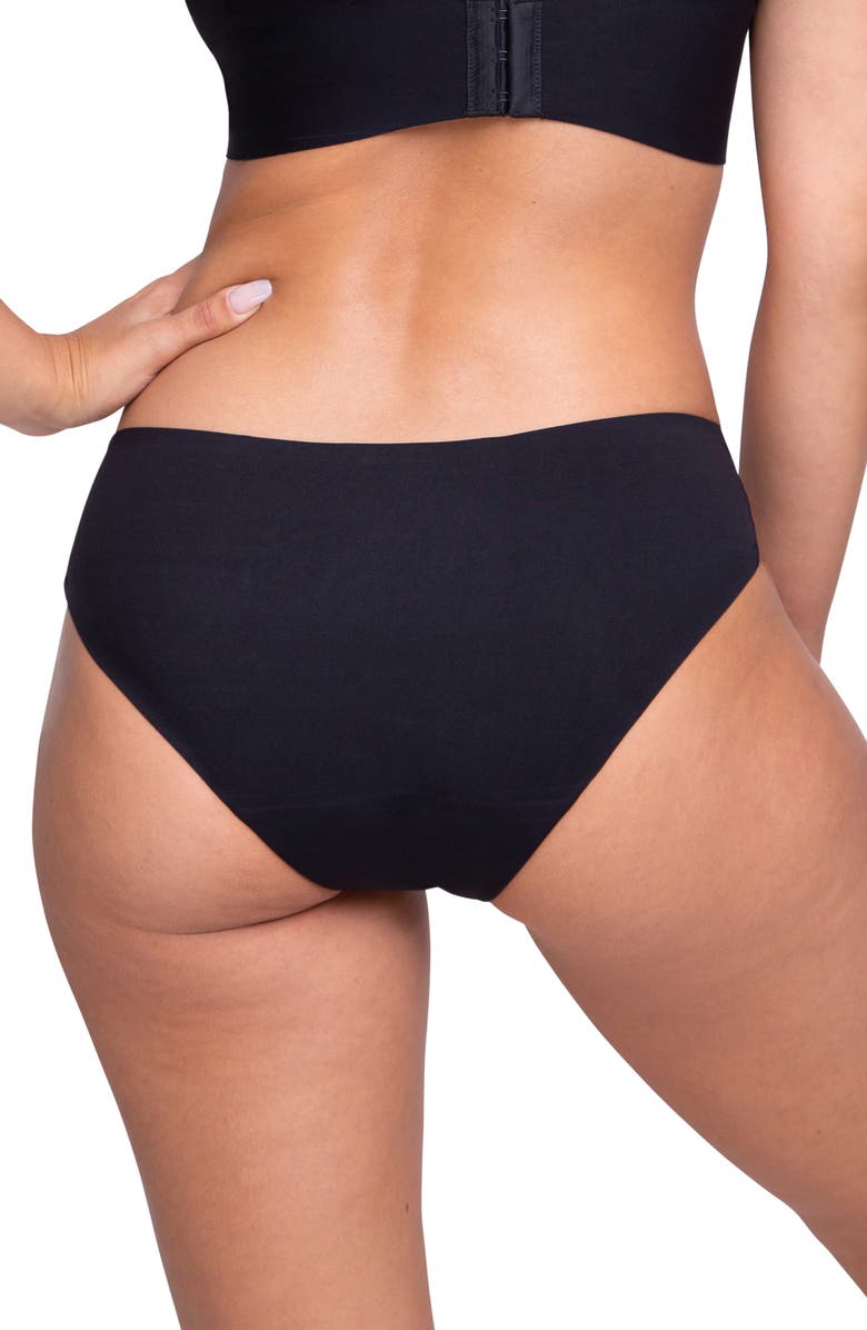 Proof<sup>®</sup> 2-Pack Period & Leak Proof Lace Moderate Absorbency Cheeky Panties, Alternate, color,