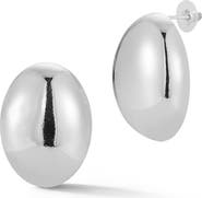 GLAZE JEWELRY Oval Stud Earrings