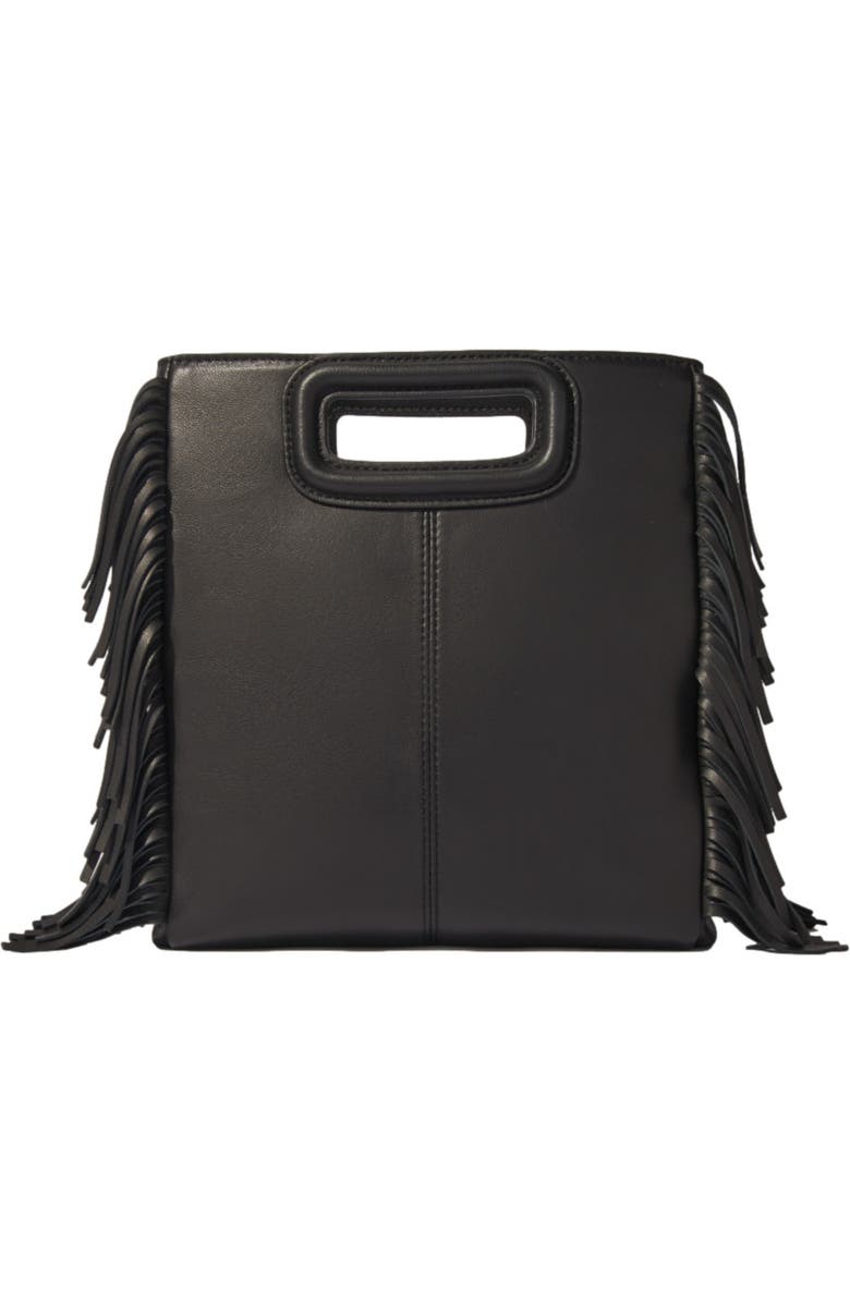 maje Studded leather M bag, Alternate, color,