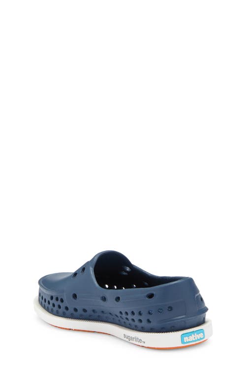 Native Shoes Kids' Howard Sugarlite Slip-on Sneaker In Frontier Blue/white/foxtail