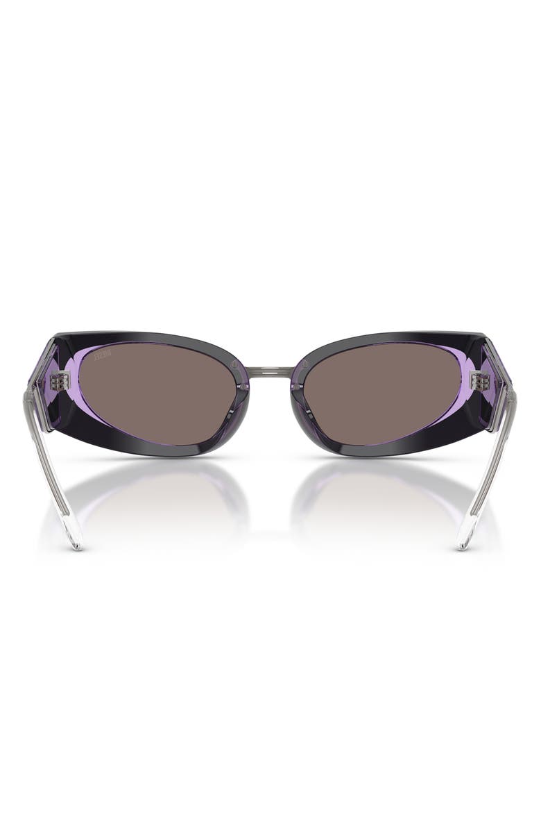 DIESEL<sup>®</sup> 54mm Cat Eye Sunglasses, Alternate, color, 