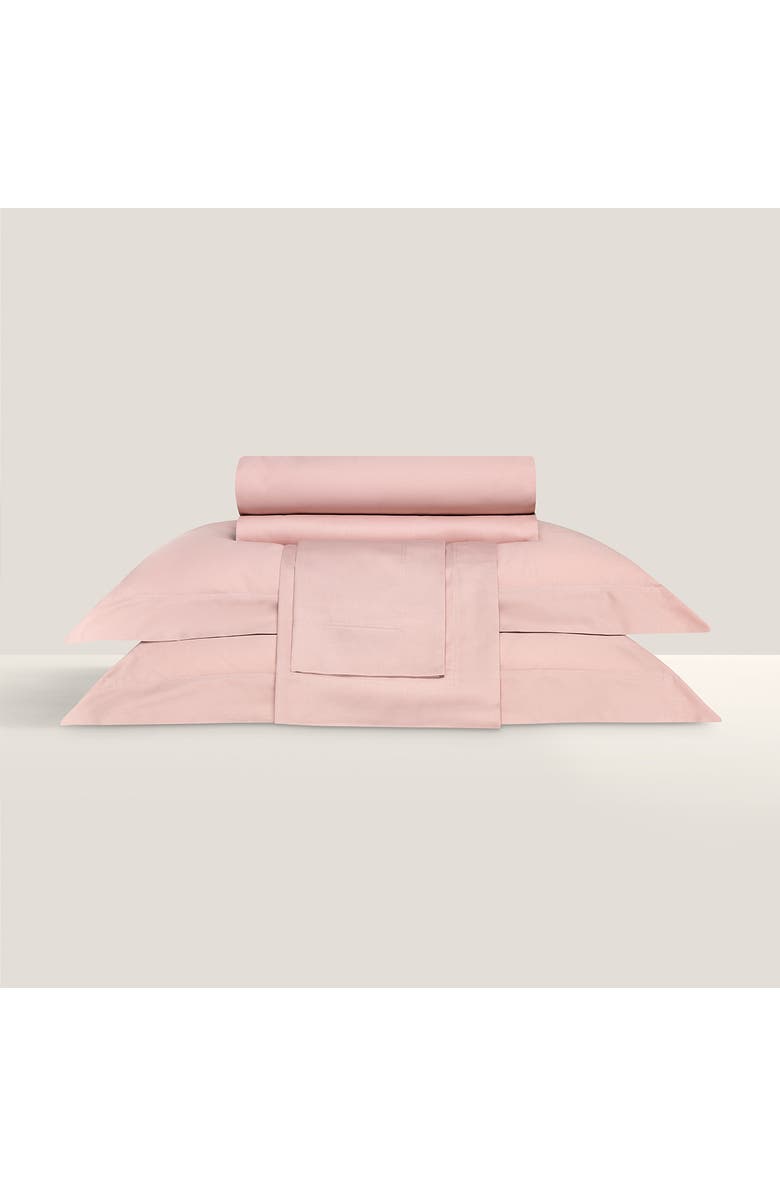 Togas Royal Flat Sheet, Main, color, Pink