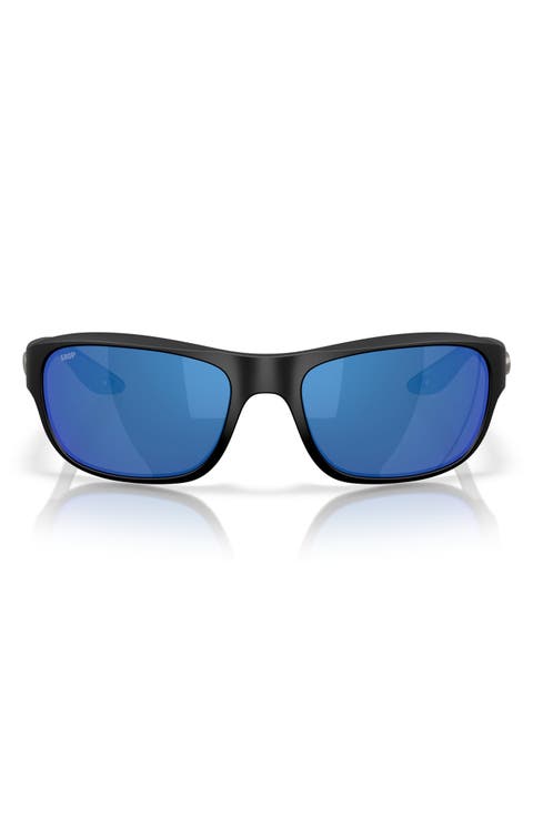 Clipperton 58mm Polarized Rectangular Sunglasses
