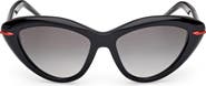 Christian Louboutin 56mm Cat Eye Sunglasses
