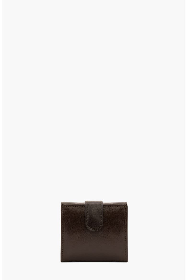 Gentleman Mini Trifold Leather Wallet 530, Alternate, color, Brown