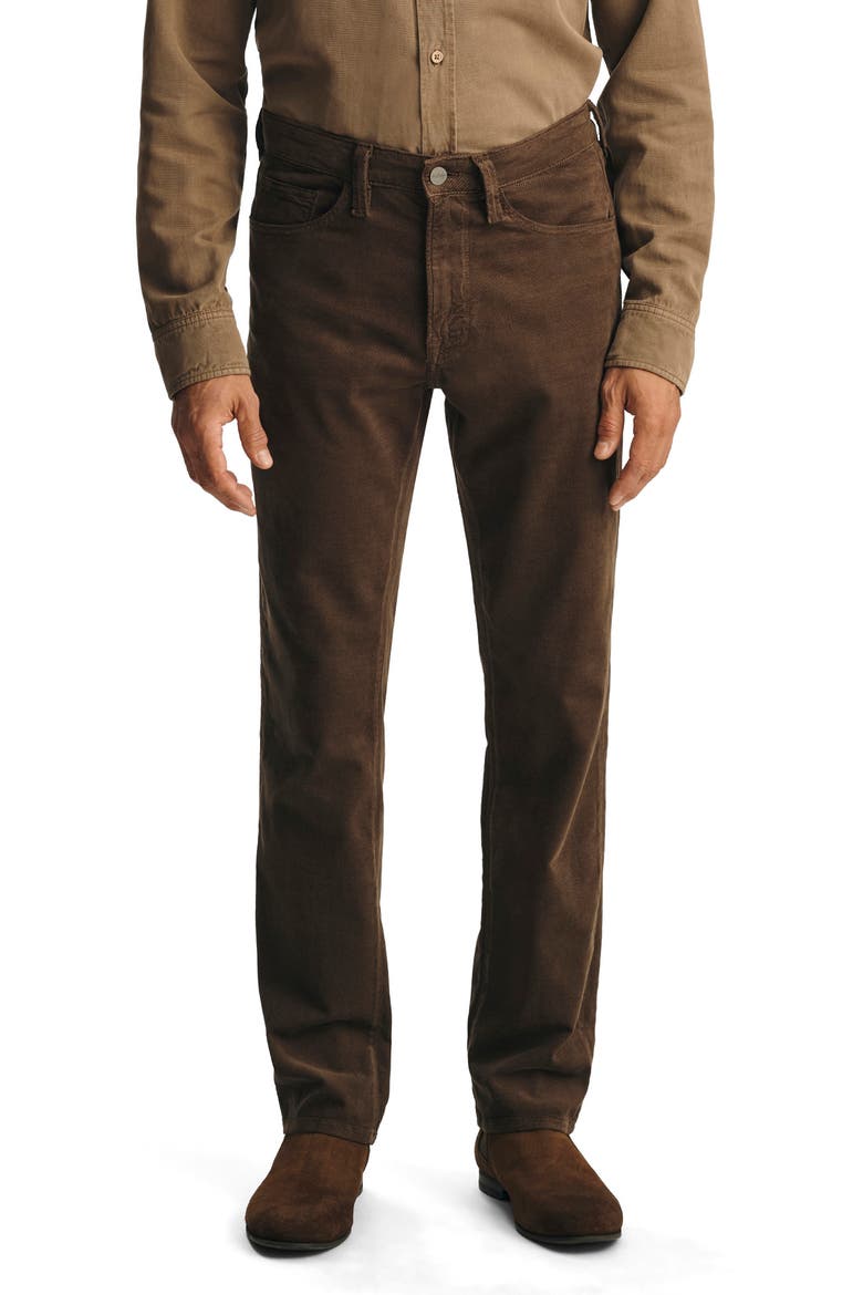 Charisma Straight Leg Jeans, Main, color, KHAKI DIAGONAL LUXE
