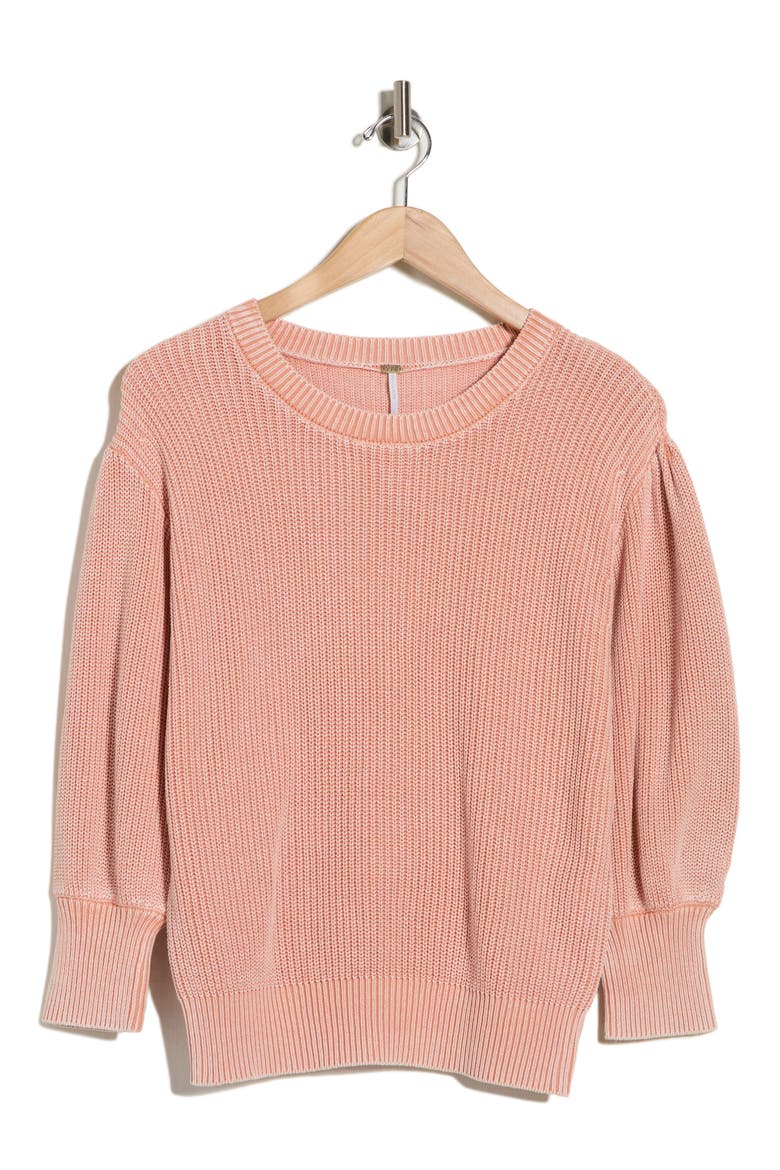Maddie Sweater, Alternate, color, APRICOT MINERAL