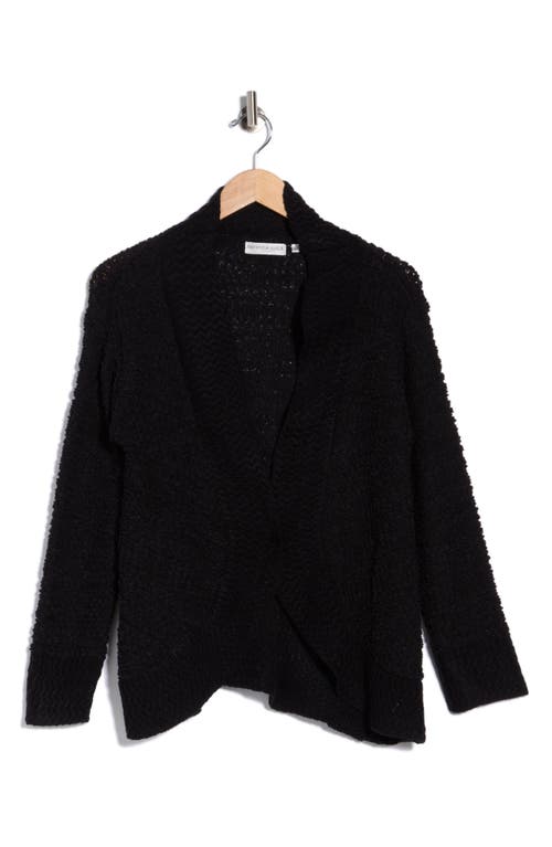 Patrizia Luca Drape Front Cardigan In Multi