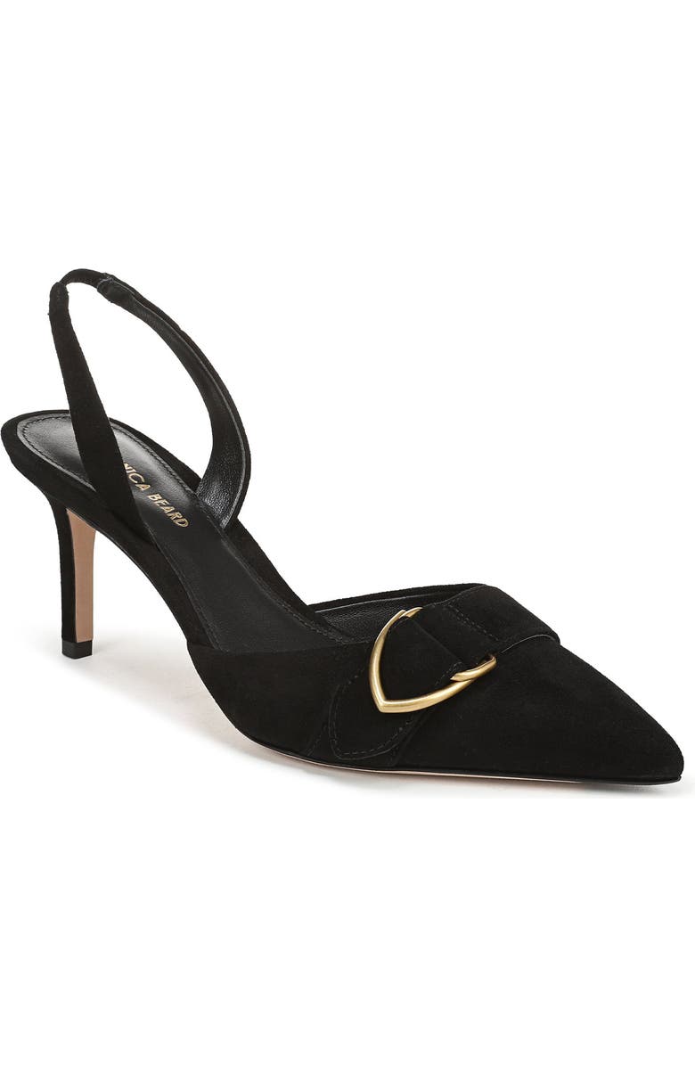 Veronica Beard Loralyn Slingback Pointed Toe Pump, Main, color, Black