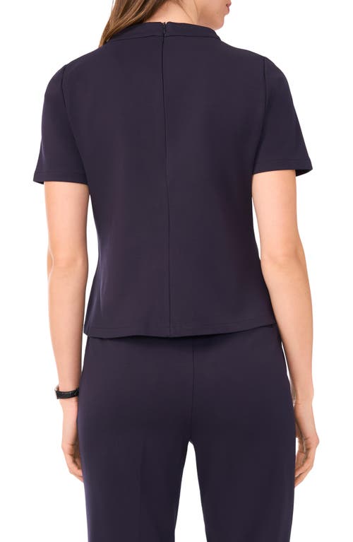 Halogen ® High Neck Top In Blue