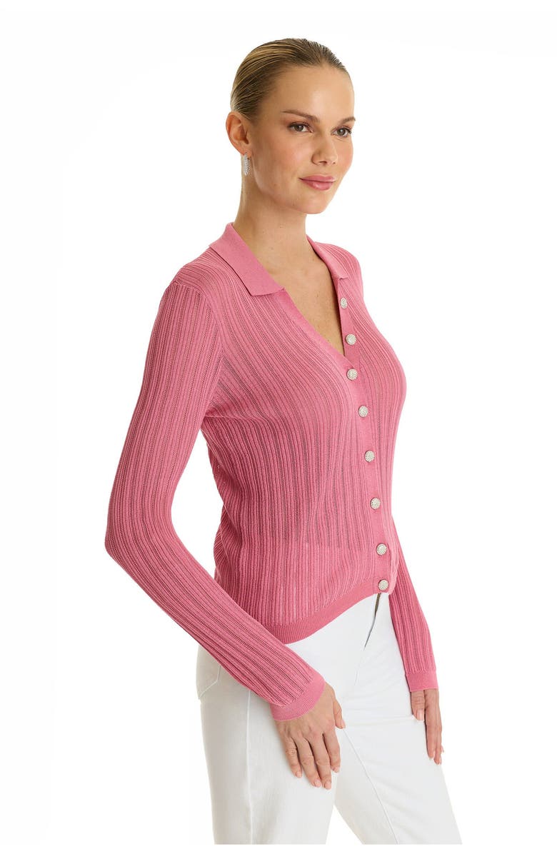 The Noli Shop Karolina Polo Shirt, Alternate, color, Pink