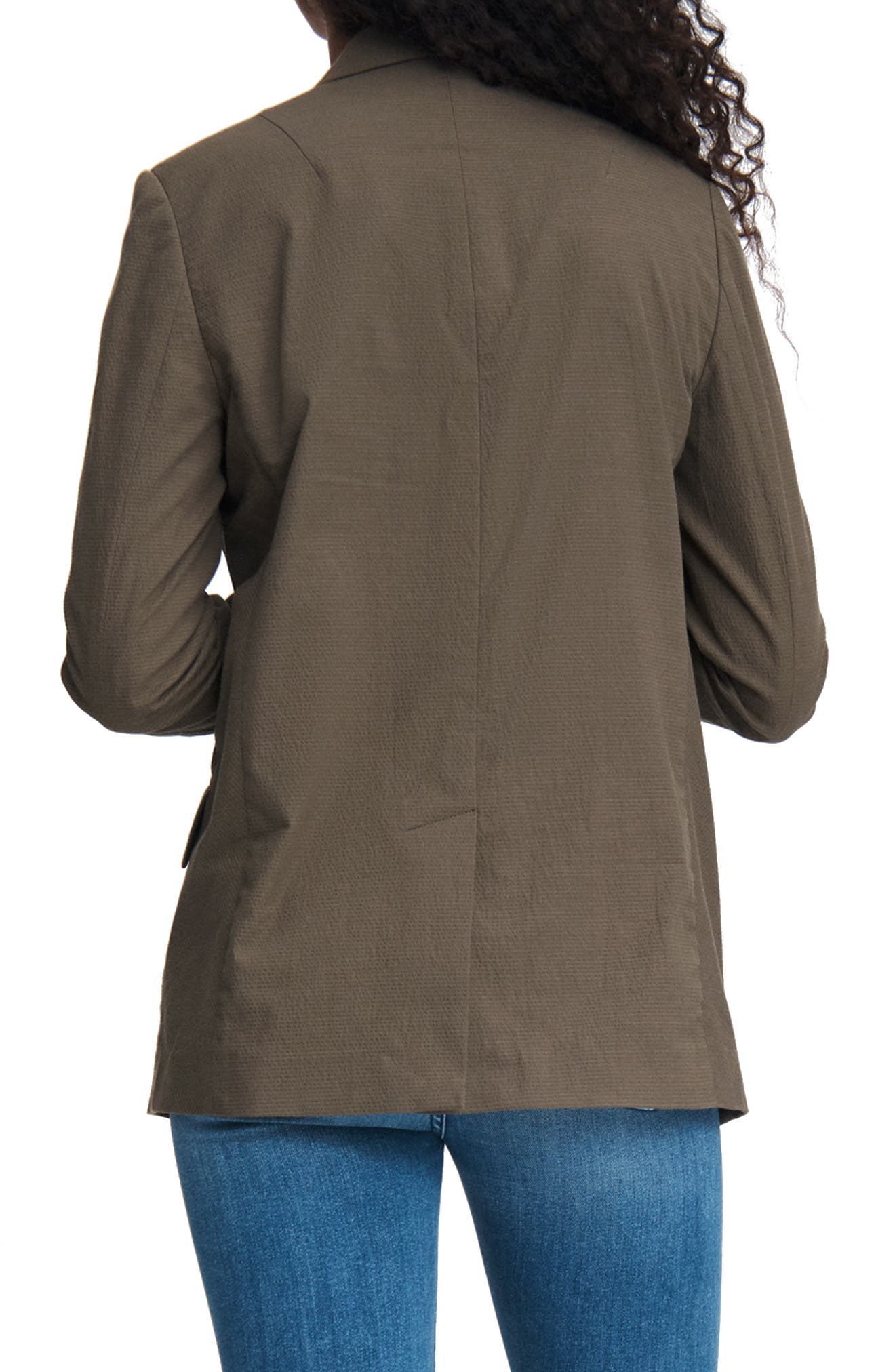 Ames Seersucker Blazer - image 2