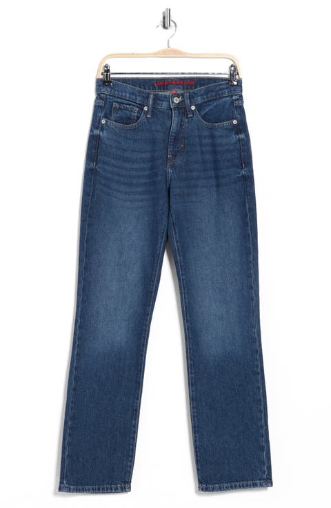 Zoe High Waist Straight Leg Jeans (Leewall Wilds)