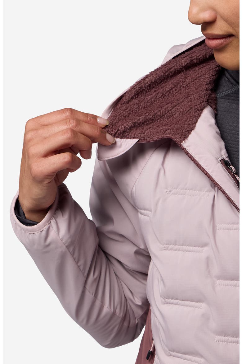 WarmCube Active Aerotherm Jacket, Alternate, color, DUST/ SUGAR PLUM