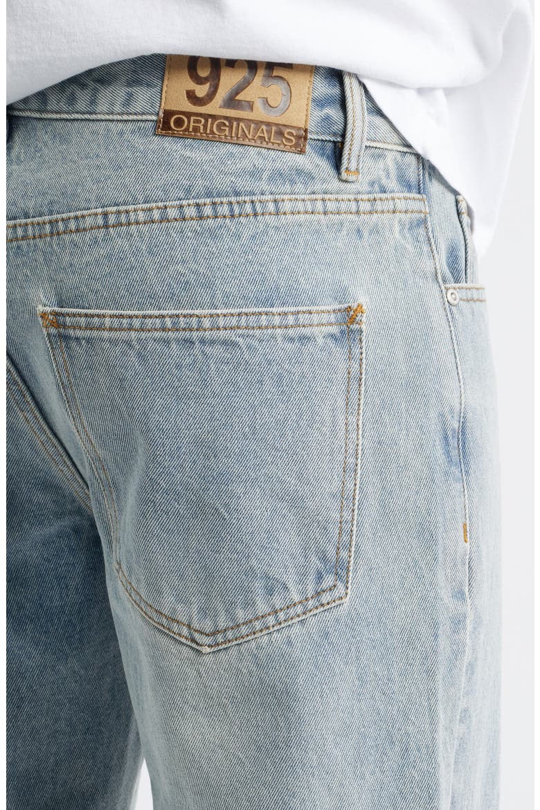 Stock Straight Leg Jeans, Alternate, color, WASHED BLUE