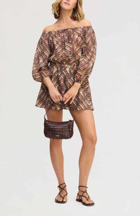 Off the Shoulder Minidress