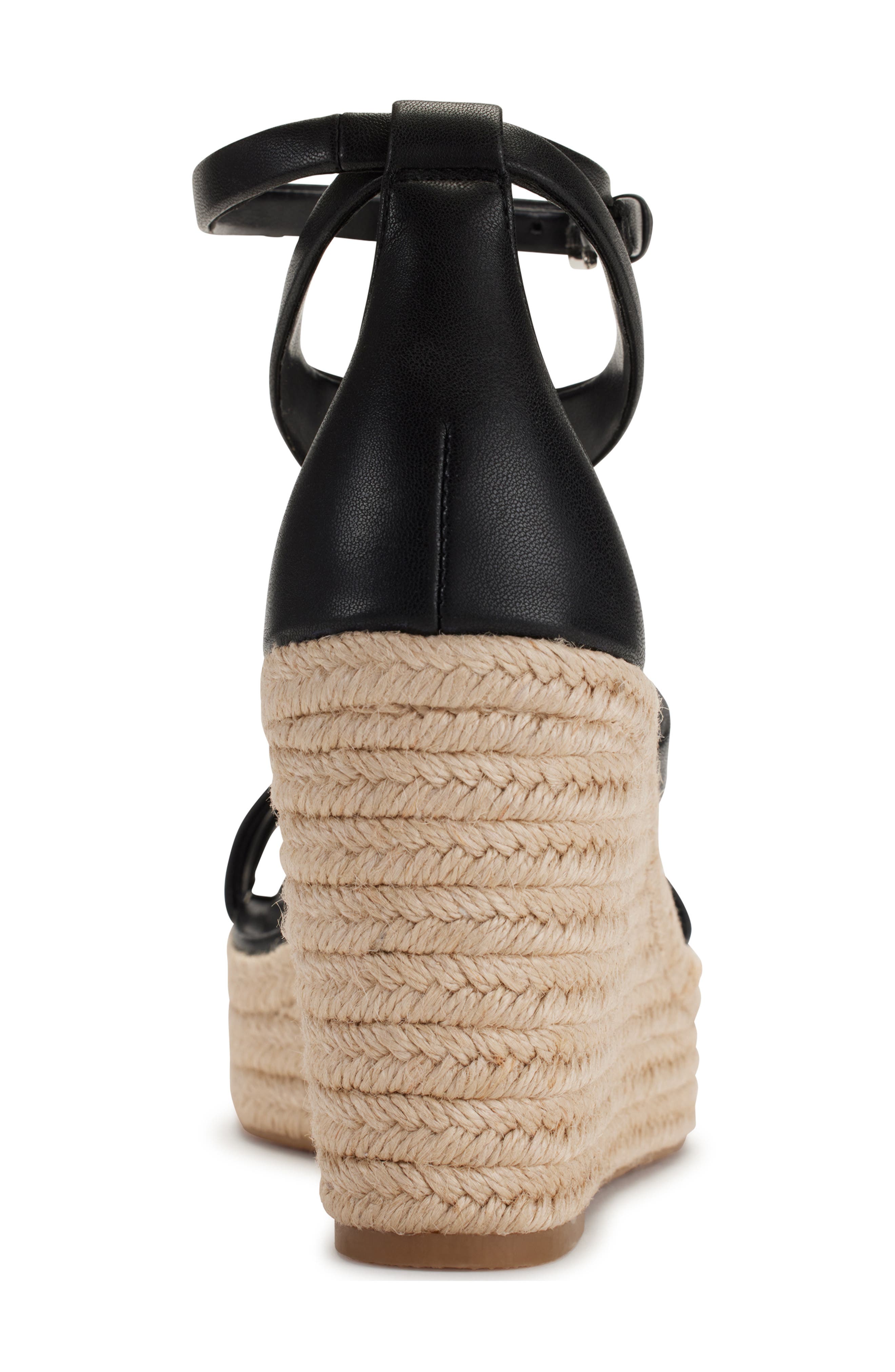 DKNY Maryn Espadrille Platform Wedge Sandal, Alternate, color, 