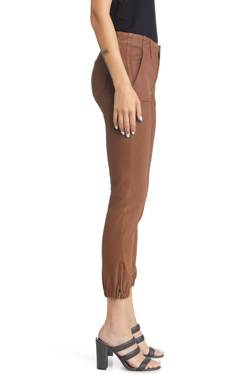 PAIGE Women's Mayslie Coated Joggers, Alternate, color, Cogncluxct