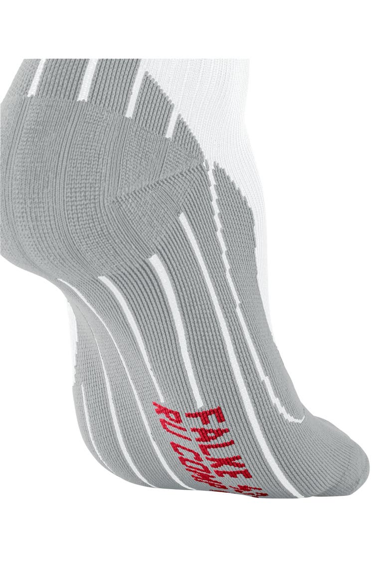 RU Compression Energy Running Socks, Alternate, color, White, W2